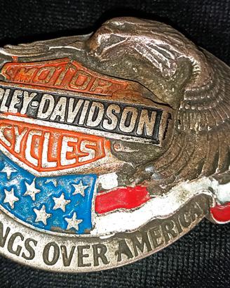 Fibbia Harley Davidson vintage