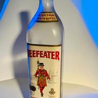 Bottiglia vintage gin beefeater london anni 80