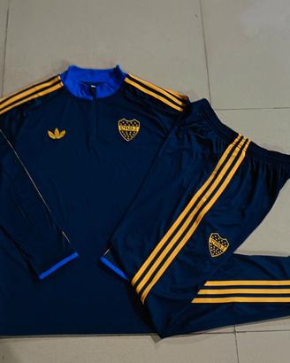 Felpa con pantalone boca juniors