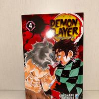 manga di “Demon Slayer” numero quattro