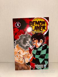 manga di “Demon Slayer” numero quattro