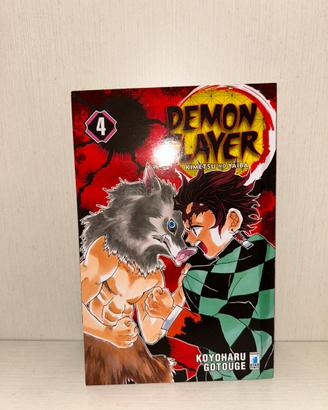 manga di “Demon Slayer” numero quattro