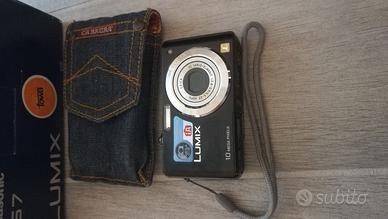 Macchina fotografica lumix 10 mpx dmc-fs7+custodia