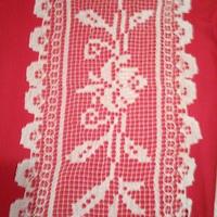 Centro vintage fillet bianco 70x32