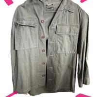 Camicia Militare Vintage Americana – Verde Oliva