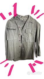 Camicia Militare Vintage Americana – Verde Oliva