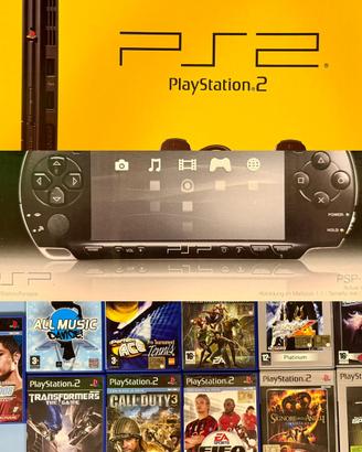 PS2, PSP, Play Station 2 Slim, PSPortable, giochi