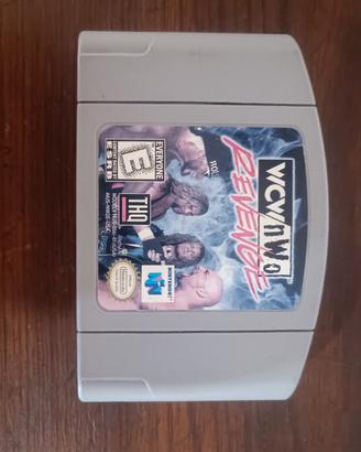 gioco cartuccia wcw Revenge Nintendo 64