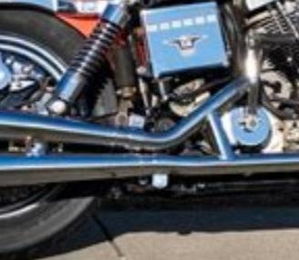 scarico HD shovelhead 