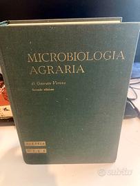 Libro Raro UTET Microbiologia Agraria 1977