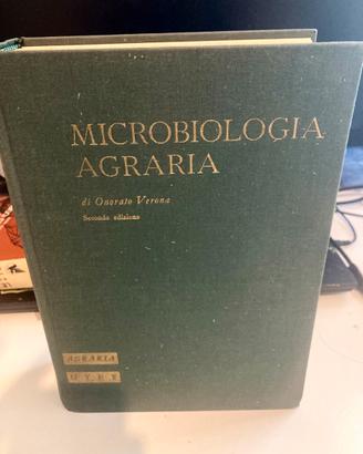 Libro Raro UTET Microbiologia Agraria 1977