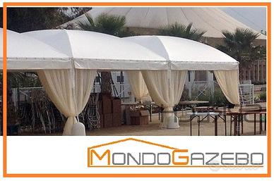 Gazebo SUN PLUS NUOVO gamba 60mm PVC 650gr/mq