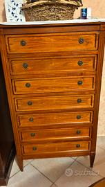 Cassettiera in legno