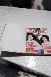 riviste VISTO" e riviste "GENTE " anni 1989 e 1990