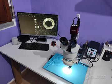 Microscopio Trioculare Professionale per Micro-Sal