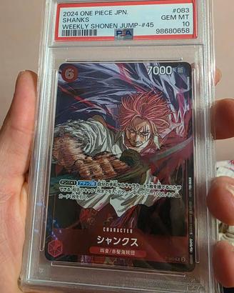 Shanks one piece psa 10