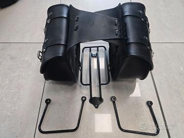 Borse in Pelle Harley Davidson Softail - WILD FLOG