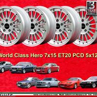 4 pz cerchi BMW WCHE 7x15 ET20 5x120