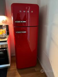 Frigorifero rosso smeg