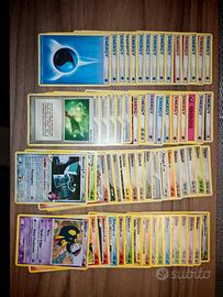 Lotto Carte Pokémon da collezione 63 pezzi 