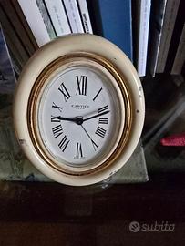 Orologio sveglia Cartier vintage