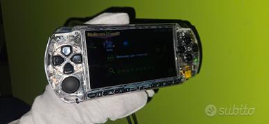 psp 2000 trasparent & switch analog stick