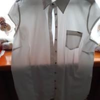Camicia bianca "Fiorella Rubino" 47