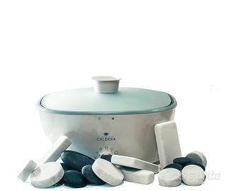 Caldera scalda pietre + set Hot Stone 