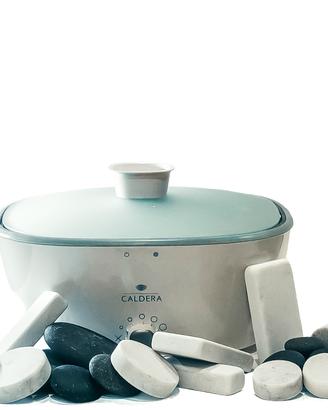Caldera scalda pietre + set Hot Stone 