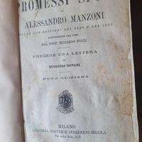 Manzoni, I Promessi Sposi, versione critica, 1896
