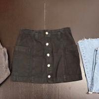 Set 2 jeans + gonna in jeans