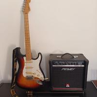 Fender Stratocaster Jp 1987 con Ampli da Studio