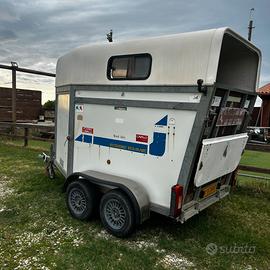 Trailer 2 posti cavalli