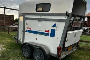 Trailer 2 posti cavalli