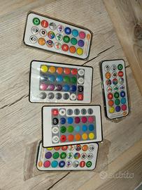 telecomandini per lampade colorate