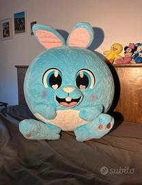 Peluche gigante coniglio con palla gonfiabile