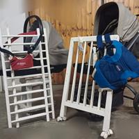 Trio  marca CAM+culla+marsupio+imbrago primi passi