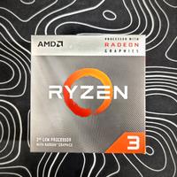 CPU AMD Ryzen 3 3200G + Dissipatore e Scatola