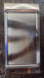 Vassoio vintage ALESSI acciaio 18/10