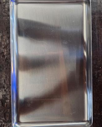 Vassoio vintage ALESSI acciaio 18/10
