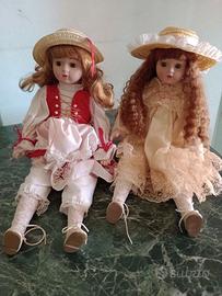 Bambole porcellana da collezione 