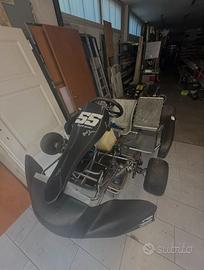 Go-kart motore TM k7 125 telaio vrk