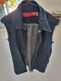 Gilet uomo Guess in jeans. Giacca Jeans