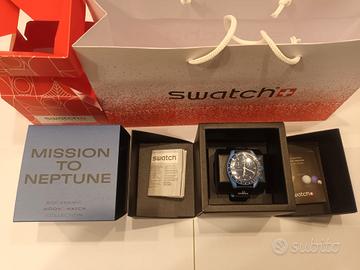 MOONSWATCH MISSION TO NEPTUNE FULL SET ORIGINALE 