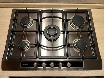 Piano cottura a gas (5 fuochi)