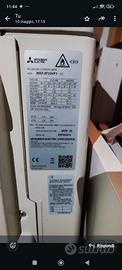 climatizzatore condizionatore  Mitsubishi 2split 