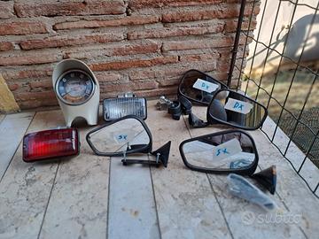 Contachilometri Fiat 500F + specchietti e lampade