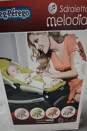 Sdraietta Peg Perego con musica. 