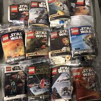 Lotto di 12 Lego star Wars Microfighter No Minifig