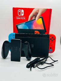 Nintendo Switch OLED Scatola Cib Testata Completa